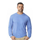 Gildan DryBlend Crewneck Long Sleeve T-Shirt | Moisture-Wicking Cotton Blend