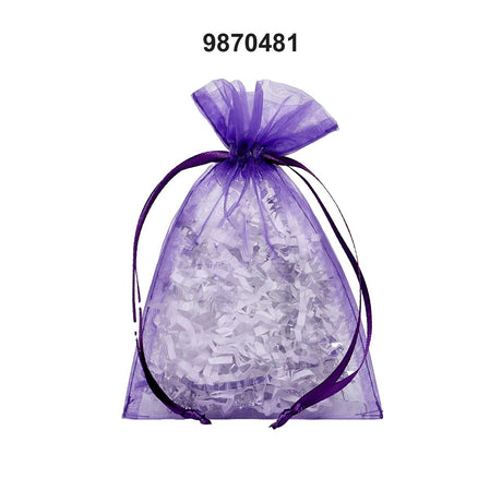 6” x 9” Organza Bags Great for Keepsake Packaging