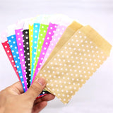 Small Dots Gift Bags Compact and Spacious 6 3/8" x 8 1/2"