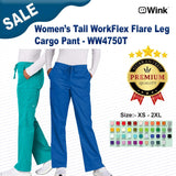 Wink® Women’s Tall WorkFlex Flare Leg Cargo Pant
