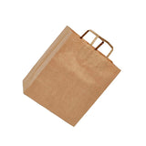 Heavy Duty Kraft Paper Bags with Handles 12"x7"x14"