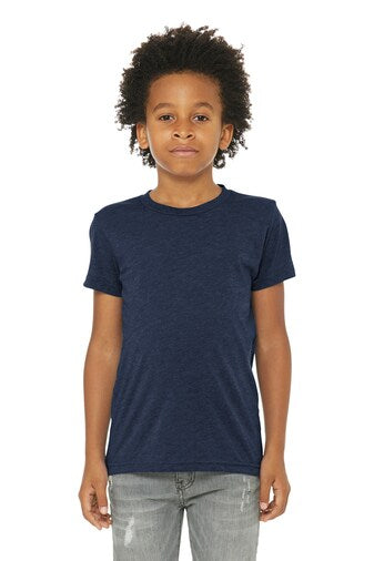 BELLA CANVAS® Youth Triblend Crewneck Short Sleeve Tee