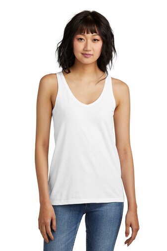 District® Women’s Perfect Blend CVC V-Neck Tank