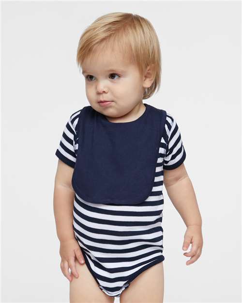 RADYAN® Infant Baby Rib Crewneck Short Sleeve Bodysuit