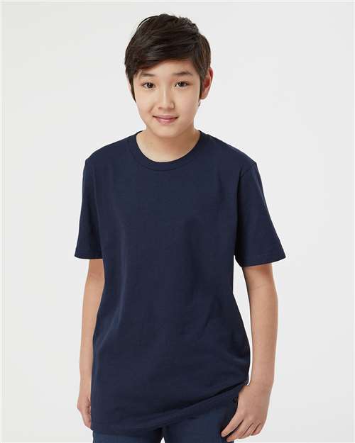 Tultex® Youth Heavyweight Crewneck Jersey Short Sleeve T-Shirt