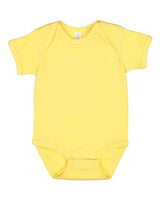 RADYAN® Infant Baby Rib Short Sleeve Bodysuit