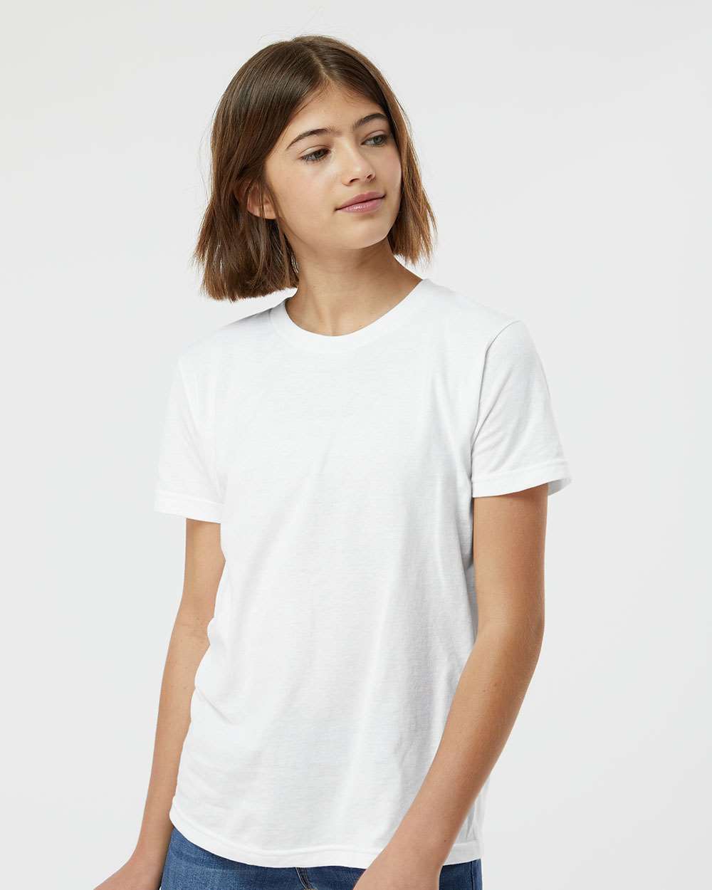 Tultex® Youth Crewneck Short Sleeve Fine Jersey Tee