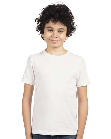 Next Level® Youth Cotton Crewneck Short Sleeve T-Shirt