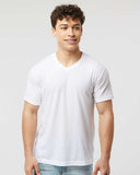 Tultex® Unisex Poly Rich Short Sleeve V-Neck T-Shirt