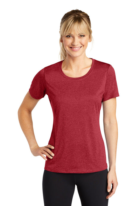 Sport-Tek® Women's Heather Contender Scoop Neck Tee