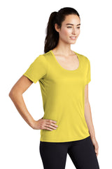 Sport-Tek®- Ladies Scoop Neck Short Sleeve Tee