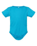 RADYAN® Infant Baby Rib Short Sleeve Bodysuit