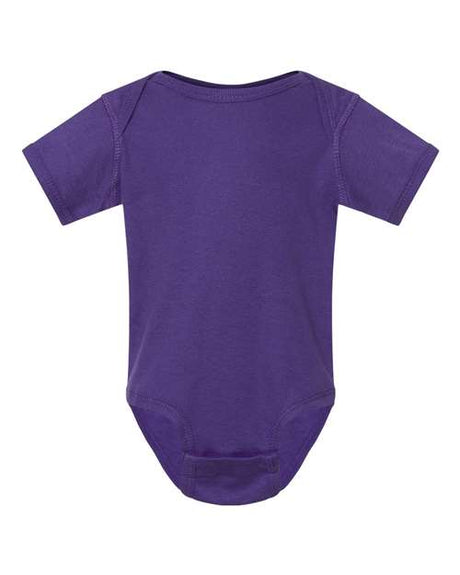 RADYAN® Infant Baby Rib Short Sleeve Bodysuit