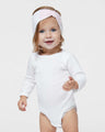 RADYAN® Infant Fine Jersey Long Sleeve Bodysuit