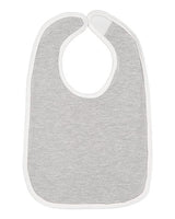 RADYAN® Infant Contrast Trim Premium Jersey Bib - 1004