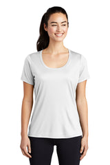 Sport-Tek®- Ladies Scoop Neck Short Sleeve Tee