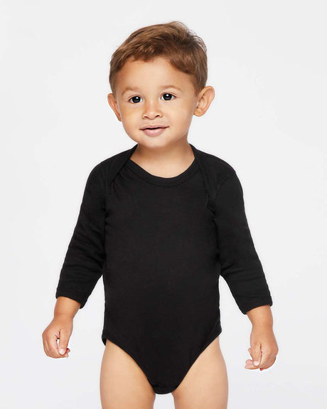 Rabbit Skins® Infant Fine Jersey Long Sleeve Bodysuit
