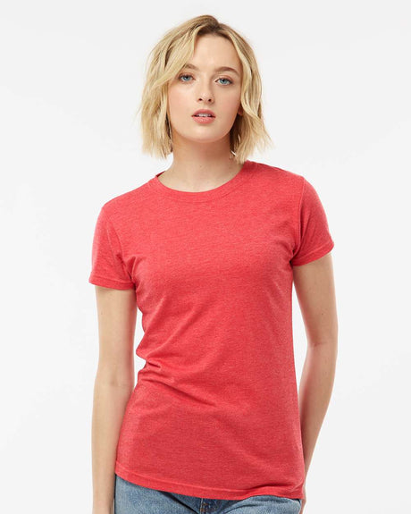 Tultex® Women's Poly-Rich Crew Neck Short Sleeve T-Shirt