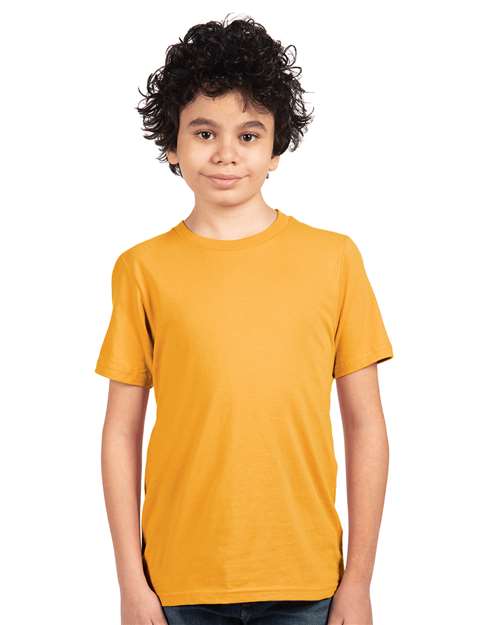 Next Level® Youth Cotton Crewneck Short Sleeve T-Shirt