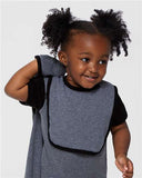 RADYAN® Infant Cotton Jersey Bib with Trim