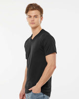 Tultex® Unisex Poly Rich Short Sleeve V-Neck T-Shirt