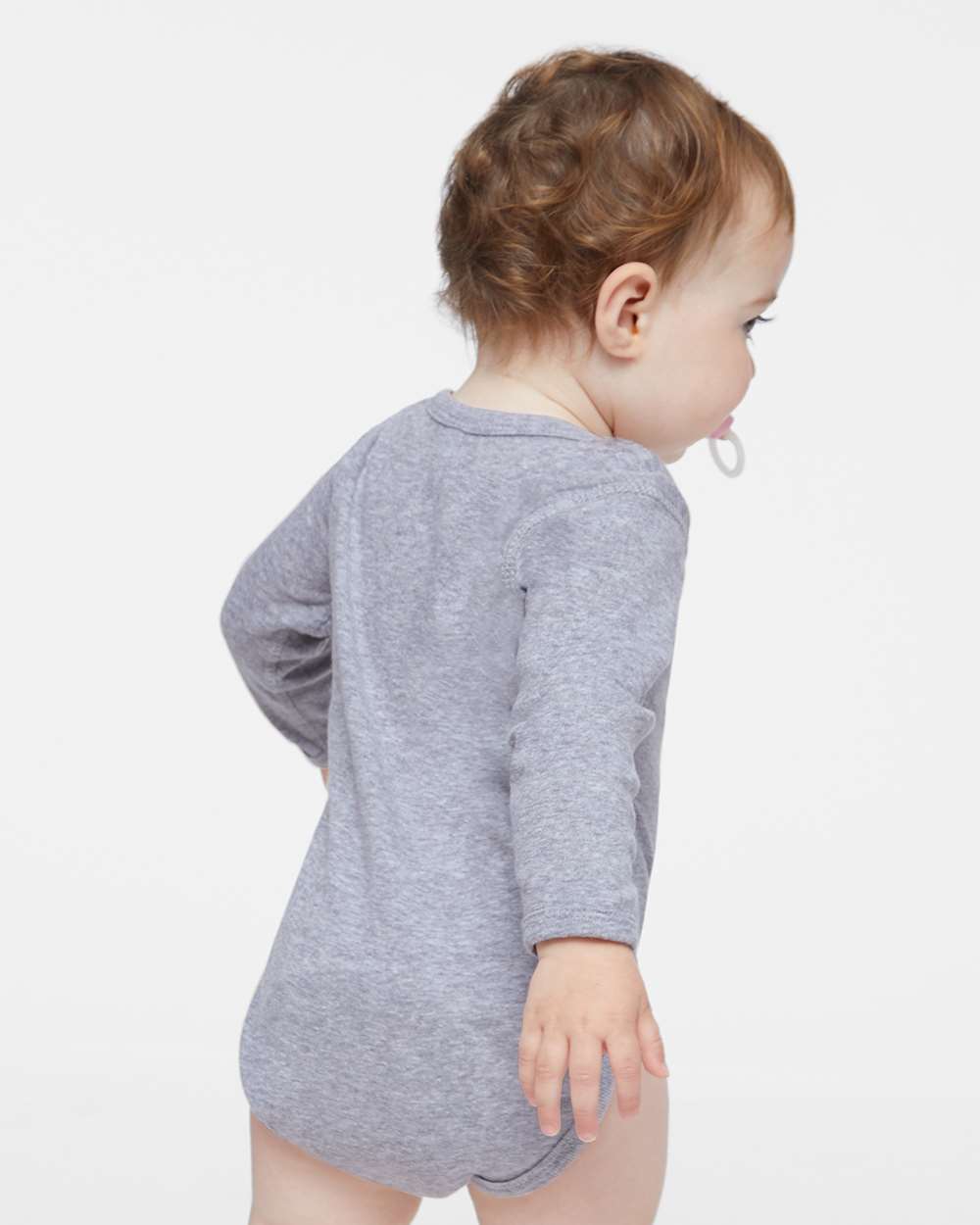 RADYAN® Infant Fine Jersey Long Sleeve Bodysuit