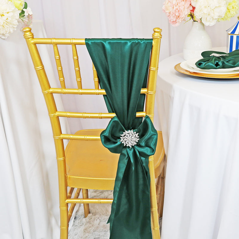 Satin Chair Sash Sample