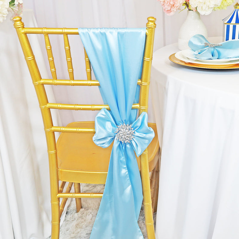 Satin Chair Sash Sample