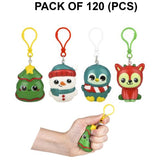 Squishy Christmas Clip-on - Assorted