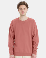 ComfortWash by Hanes® Garment-Dyed Crewneck Long Sleeve Sweatshirt