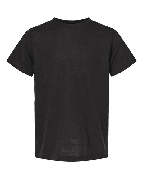 12 Pack : Tultex®? Youth Poly-Rich Crewneck Short Sleeve T-Shirt