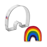 Ann Clark Cute Rainbow Cookie Cutter, 4" Boho