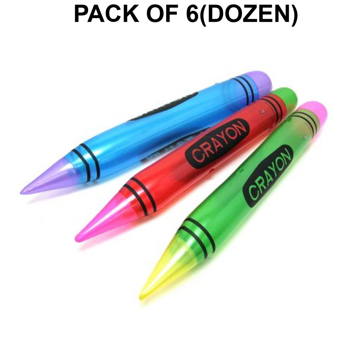 Inflatable Neon Crayons