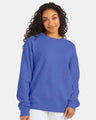 ComfortWash by Hanes® Garment-Dyed Crewneck Long Sleeve Sweatshirt
