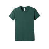 12 Pack: BELLA+CANVAS® Youth Heather Short Sleeve Crew Neck CVC Tee