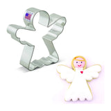 Ann Clark Angel with Wings Cookie Cutter, 3.75"