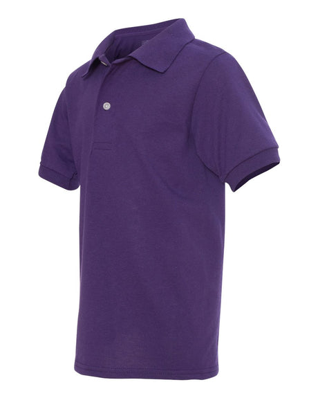 24 Pack : JERZEES® SpotShield Youth 50/50 Polo
