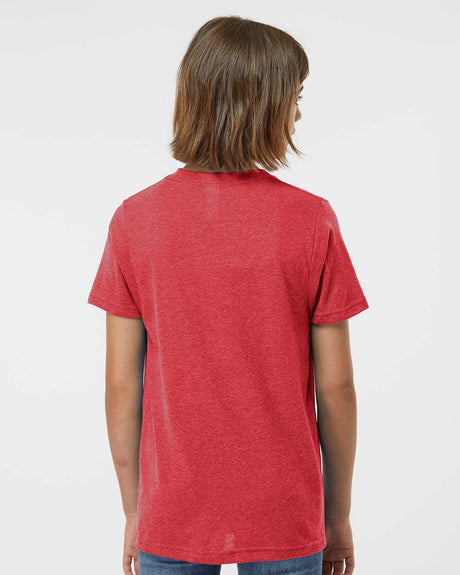 12 Pack : Tultex®? Youth Poly-Rich Crewneck Short Sleeve T-Shirt