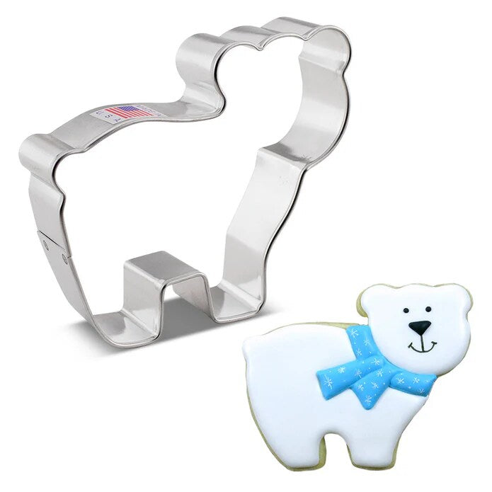 Ann Clark Cute Bear Cookie Cutter, 3.63"