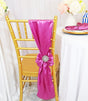 Satin Chair Sashes 8x108 Magenta/Azalea