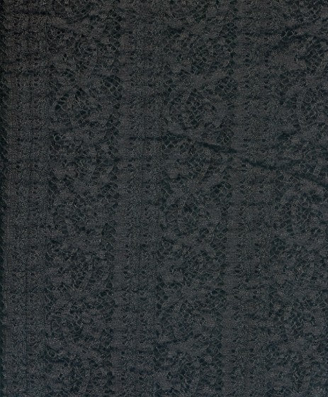 Crochet Floral Lace Black