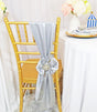 Satin Chair Sashes 8x108 Platinum/Light Silver