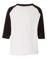 Toddler Baseball Fine Jersey Three-Quarter Sleeve Tee
