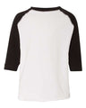 Toddler Baseball Fine Jersey Three-Quarter Sleeve Tee