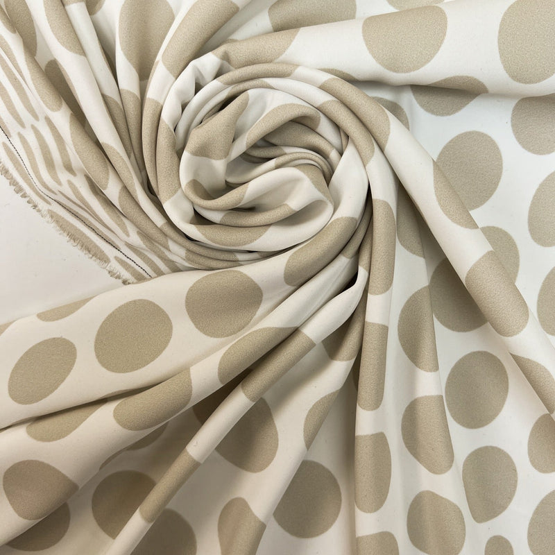 Polyamide Crepe Fabric White Shade