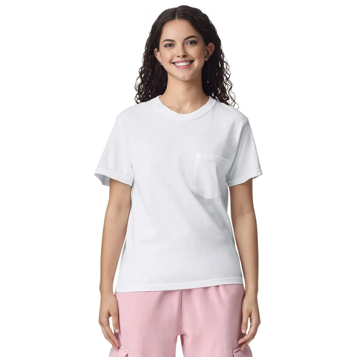 Comfort Colors® Garment-Dyed Heavyweight Pocket Crewneck Short Sleeve T-Shirt