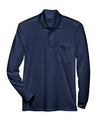 CORE® Adult Pinnacle Performance Long-Sleeve Piqué Polo with Pocket