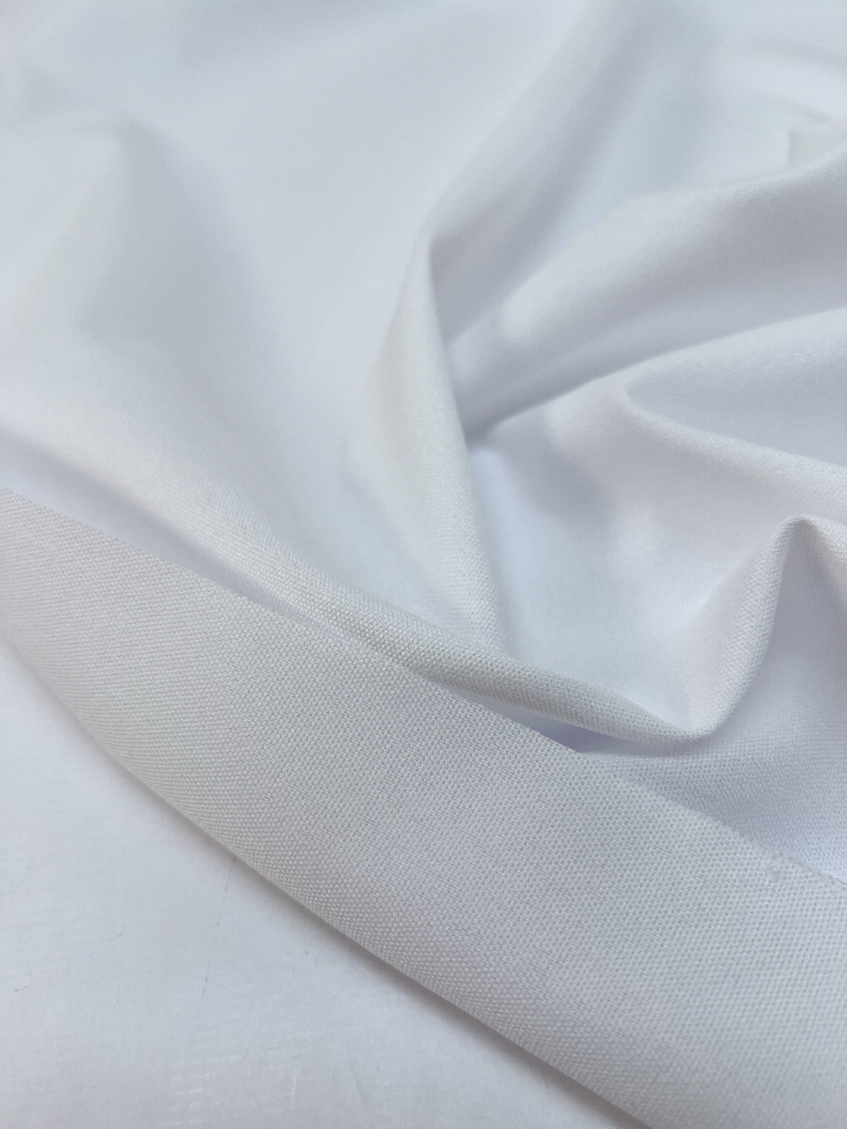 Polyamide Interlining White Blue Stretch