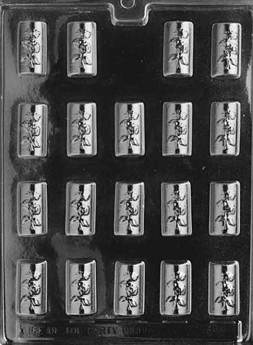 ডেইজি লগ চকোলেট ছাঁচ