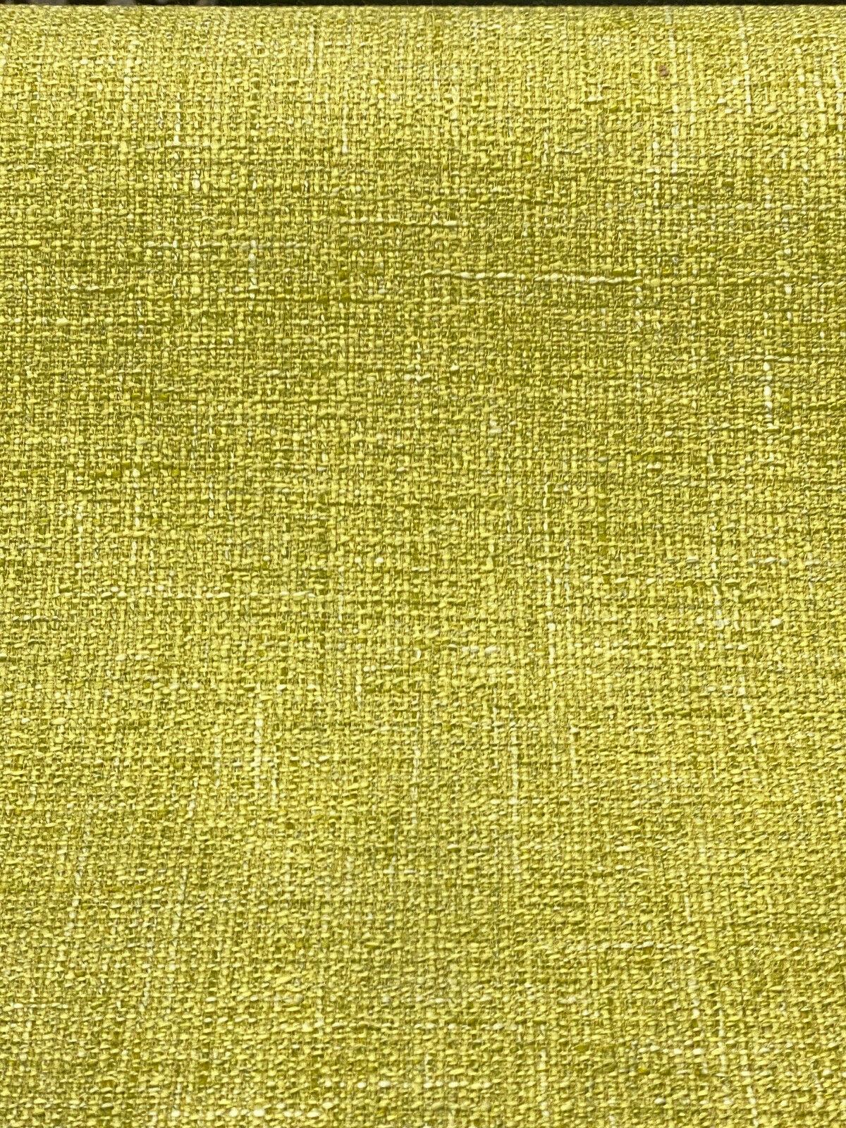 Mill Creek Chenille Upholstery Fabric - Green Tropical Channel Island, 55" Width (1 Yard)